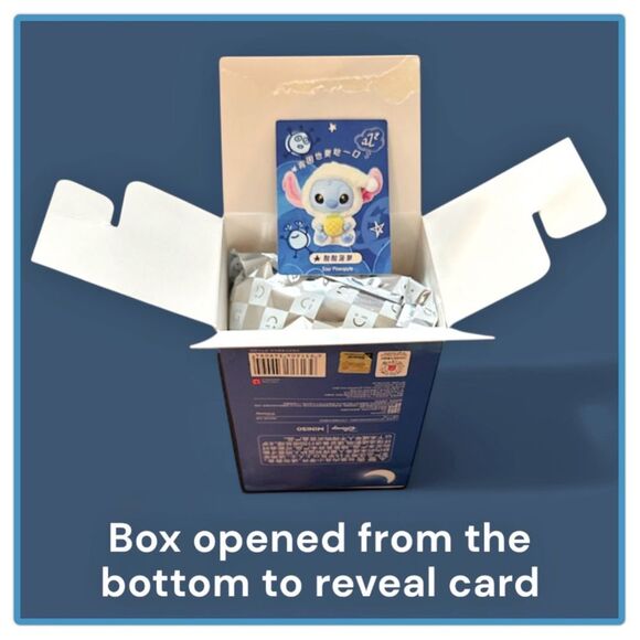 MINISO Disney Stitch Eat Something Before Sleep Plush Pendant - Sour Pineapple - Picture 3 of 16